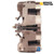 Kubota M5950 dual clutch assembly showing pressure plate and integrated PTO drive disc, 35555-25102
