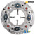 Kubota 3F860-25110 clutch pressure plate, 14 inch 4-lever design with wear plate