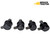 Case 584D forklift steering cylinder end kit, four ends
