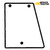 Left Hand Side Cab Glass for Case IH 5120, 5140, 5240, 5250 Tractors – 1330902C1