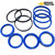 4WD steering cylinder seal kit 47743704 for Case 580M Series 3 backhoe
