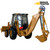 Case 580N Backhoe Stabilizer Outrigger Cylinder