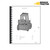 Bobcat 700, 721, 722 Skid Steer Parts Manual (494 Pages)