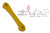 John Deere Excavator Left Hand Dipper Link With Bolt Holes 790DLC, 790ELC, 230LC -- 8050930