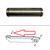 Case Backhoe Pin, Bucket Cylinder to Dipper580K, 580 Super K, 580L, 580 Super L, 580M, 580 Super M -- D141666