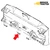 Case 1150B 1150E dozer blade lift cylinder mounting pin — R26725