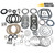 Complete Power Shuttle Transmission Master Rebuild Kit for Case machinery.

