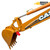 1.75" OD  Pin for Case Backhoe Buckets