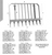 Case Dozer 11 Tine 10' Root Rake -- PV493
