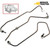 Diesel Fuel Injector Line Set for Ford 3-Cylinder Engines
