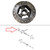 Case Backhoe Rear Differential Ring Gear Hub 480E, 480E LL, 480F, 580 Super E, 580K -- A179986