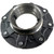 Right and left-hand side hub plate with studs for Case backhoes
