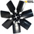 Case Backhoe Cooling Fan with 7 Blades Open Cabin