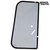 Upper cab door glass for Bobcat 320 excavator