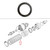 John Deere Backhoe Reverser Forward Clutch Disc 210C, 300D, 310C, 310D, 315C, 315CH, 315D, 482C -- T140926