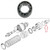 John Deere Backhoe Reverser Forward Clutch Bearing 210C, 310C, 310D, 300D, 315C, 315CH, 315D, 482C -- JD8514