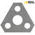 Case Backhoe Front Axle Thrust Plate -- K395122 | Broken Tractor