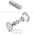 Case Backhoe Rear Axle Lug Stud -- D142986 | Broken Tractor