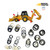 Complete Hydraulic Cylinder Seal Kit Package for Case 580C and 580D Backhoes. | Broken Tractor