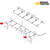 Diagram of Case Backhoe Rear Brake Taillight