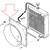 Case Backhoe / Dozer Radiator Fan Shroud -- A173459 | Broken Tractor