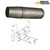 JD 315D Backhoe Tie Bar Pin, Right -- T139951 | Broken Tractor