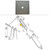 Case Backhoe Inner Dipper Shim -- 132842A1