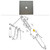 Case Backhoe Inner Dipper Stick Shim -- 132844A1