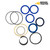 Ford Backhoe Stabilizer / Outrigger Cylinder Seal Kit