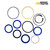 Stabilizer Cylinder Seal Kit for Ford 445A and 545A