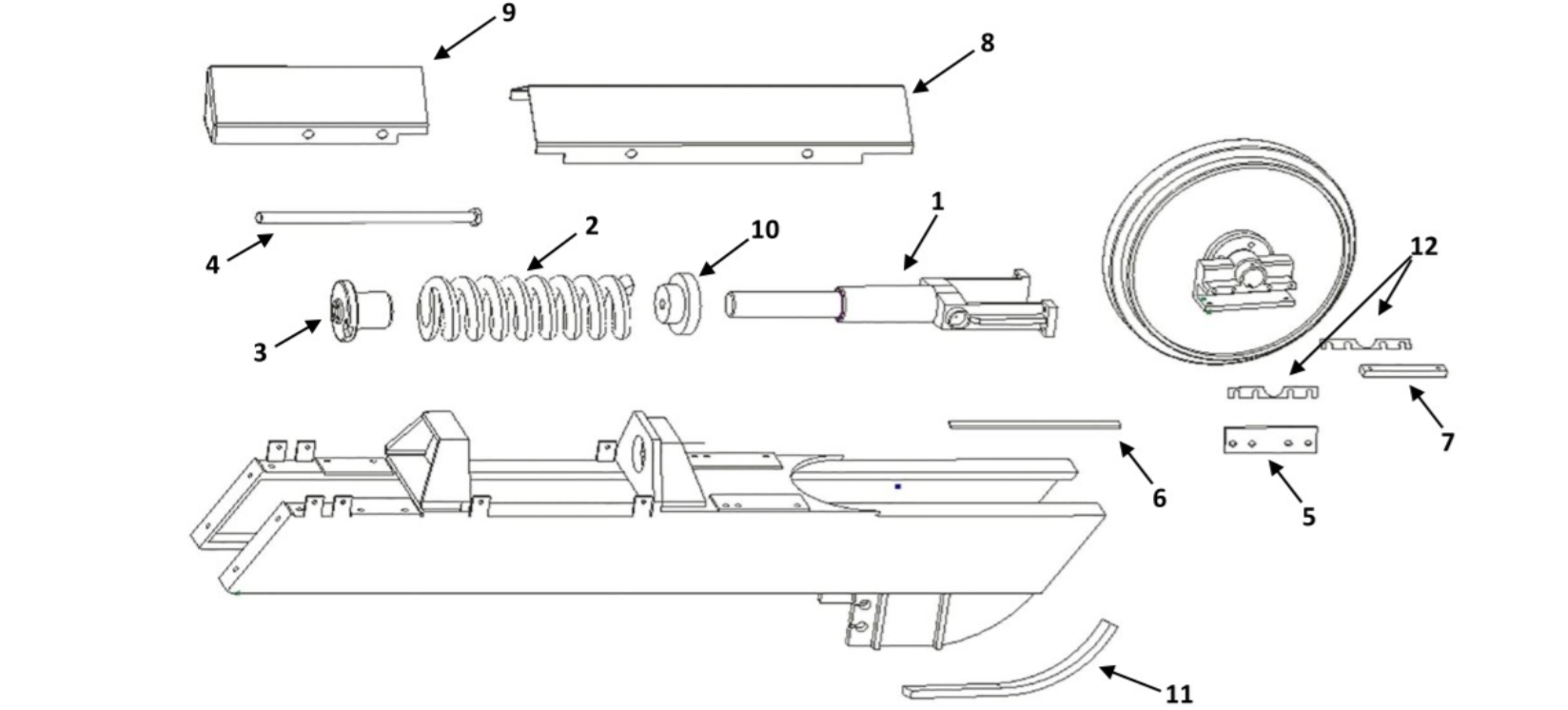 John Deere Dozer Track Parts