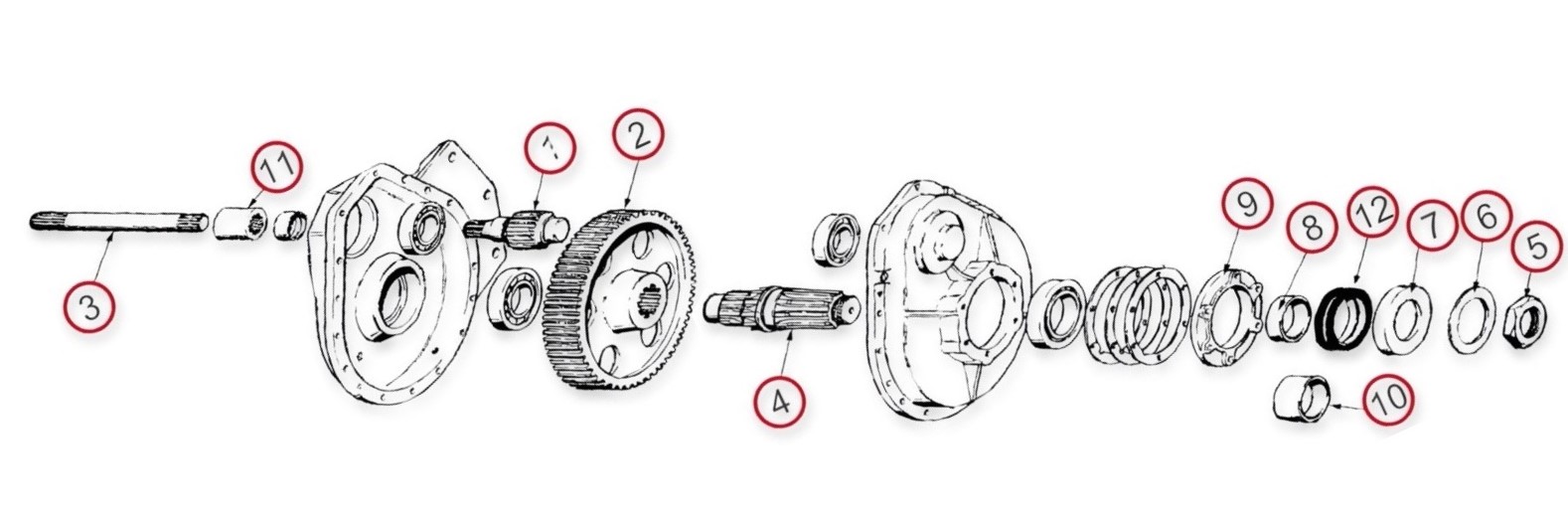 Case 350 Dozer Final Drive Breakdown