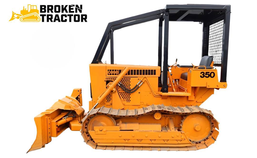 Case 350 Crawler Dozer — Case 188D diesel, power shuttle, small-class workhorse