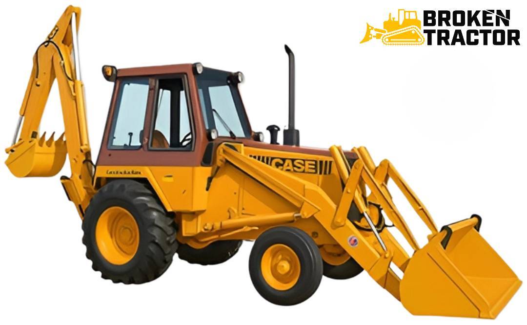 Case 480C Construction King Backhoe Loader