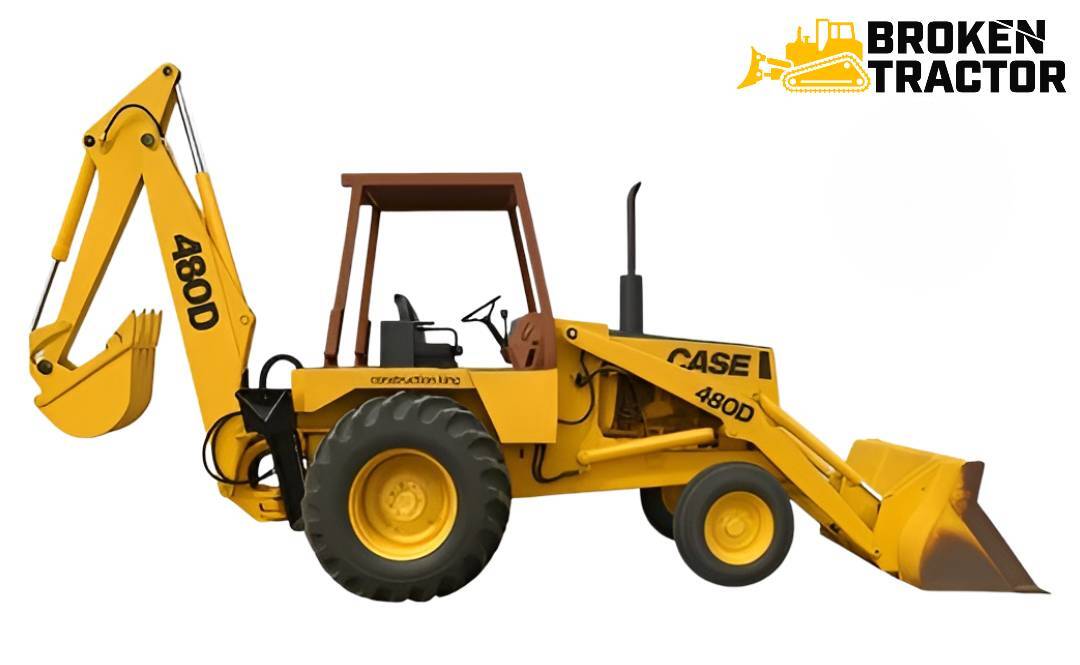 Case 480D Construction King Backhoe Loader