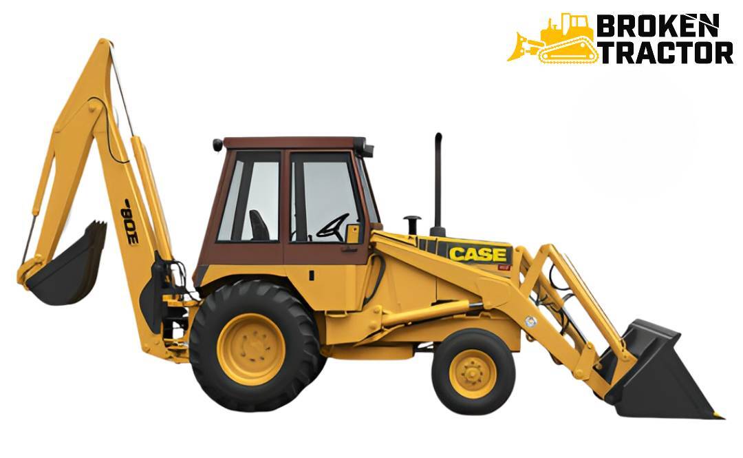 Case 480E Construction King Backhoe Loader