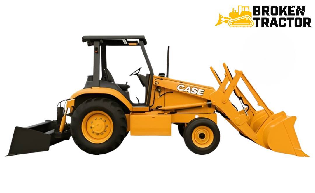 Case 570LXT Loader Landscaper with Cummins 4-390