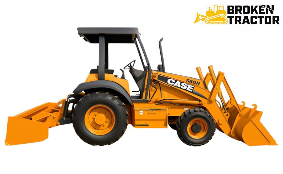 Case 570MXT Loader Landscaper with Case 445T/M diesel