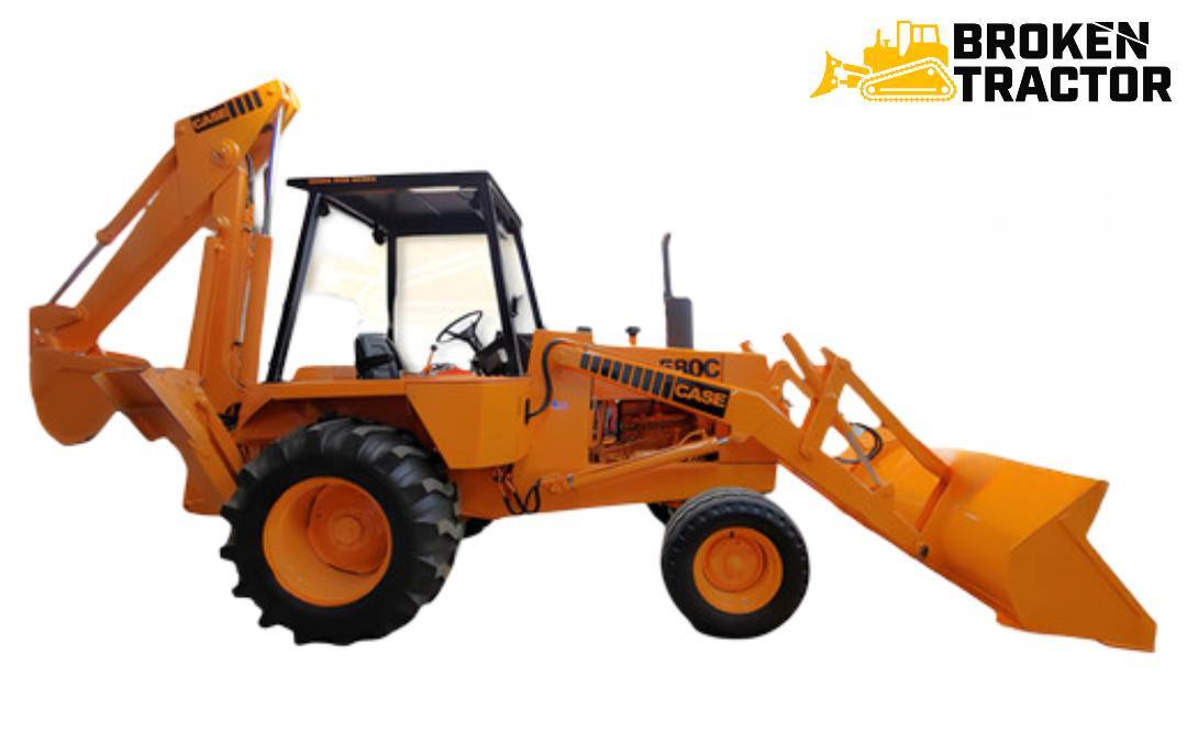 Case 580C Construction King Backhoe Loader