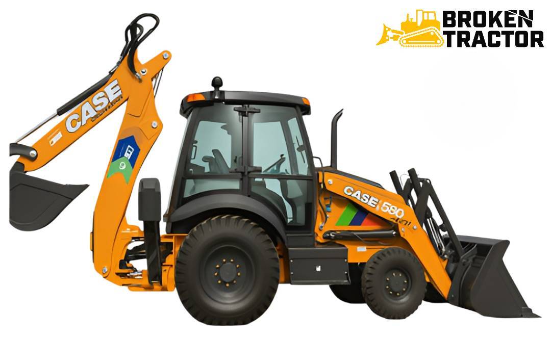 Case 580EV Battery-Electric Backhoe Loader