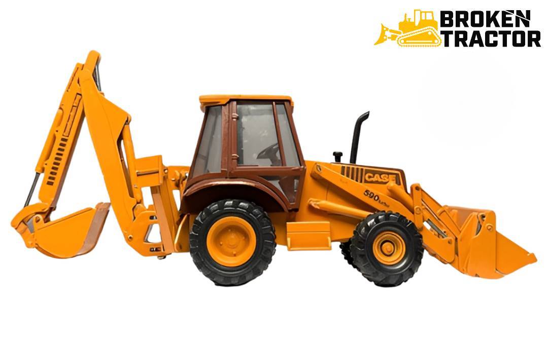 Case 590 Turbo larger-frame K-generation industrial loader backhoe