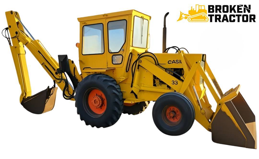 Case 680CK Construction King launch machine of the 680 line