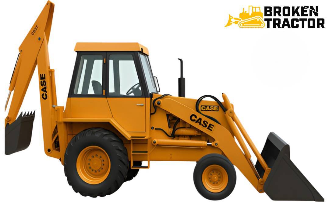 Case 680E Construction King — first major platform refresh of the 680 line