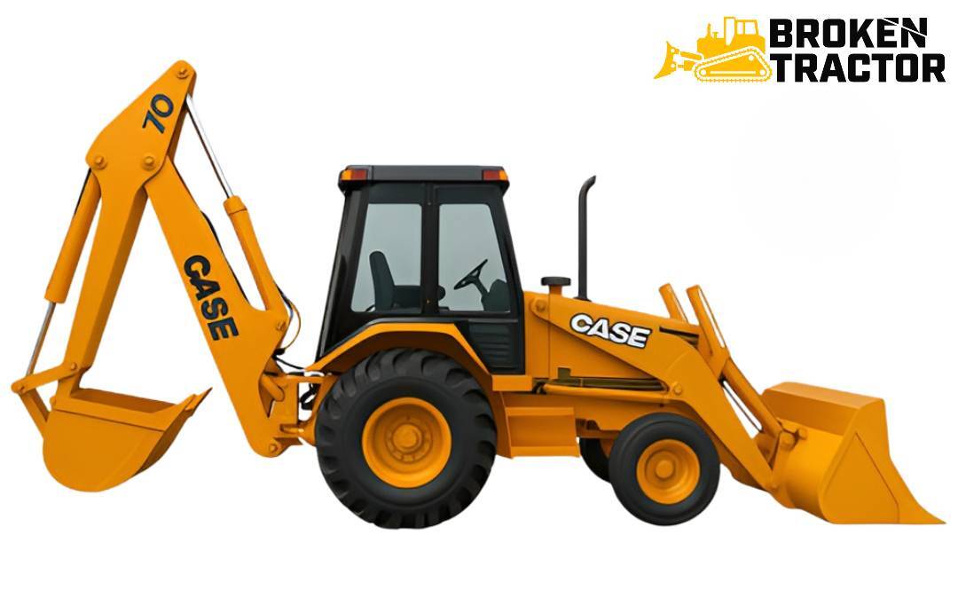 Case 780CK / 780 Construction King — launch of the largest CK-era backhoe