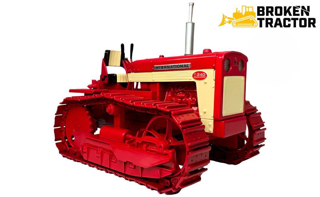 International T340 — IH's gas-engine compact crawler dozer, 1959–1965