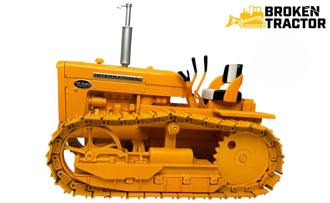 International TD340 — IH's diesel compact crawler dozer, 1959–1965