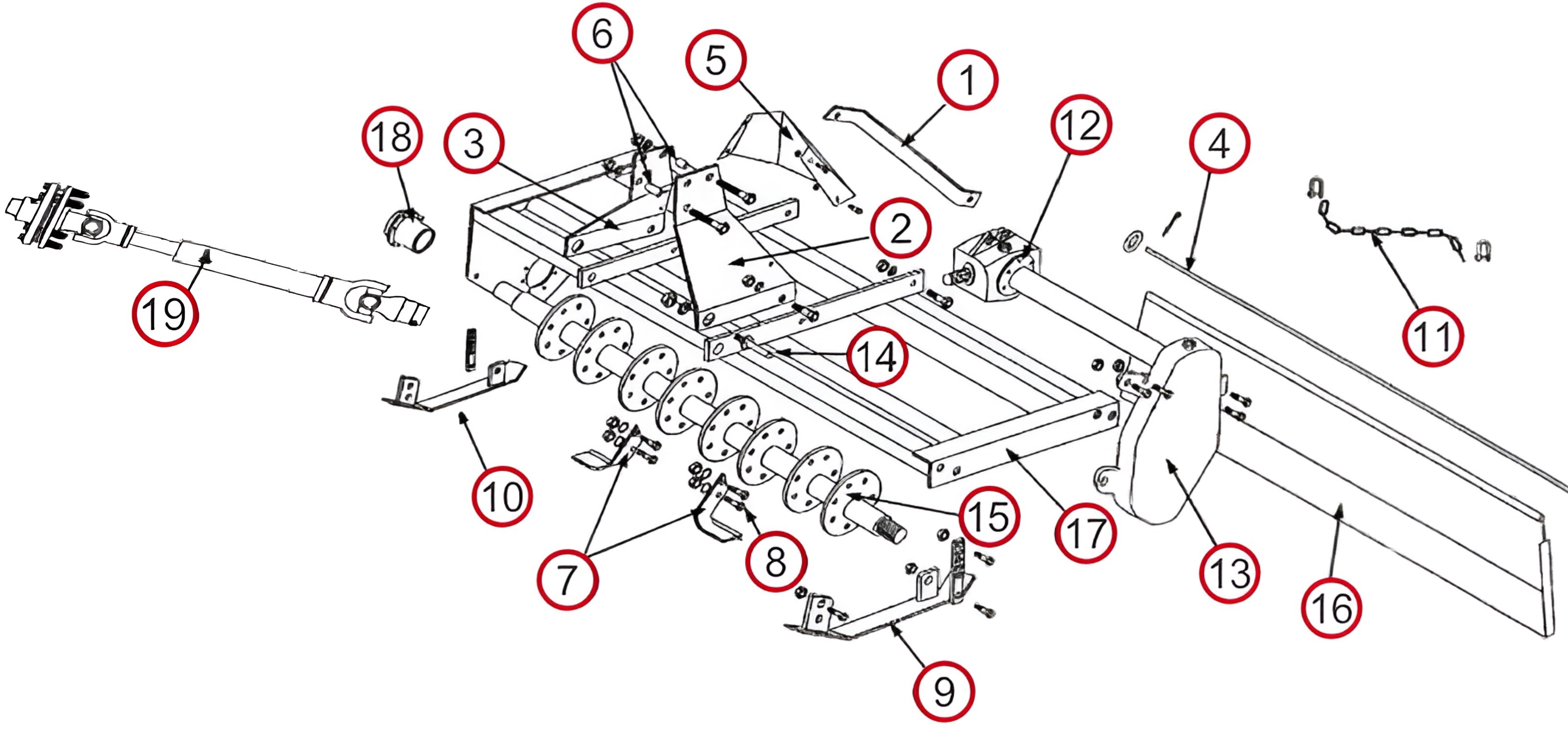 Rotary Tiller King Kutter