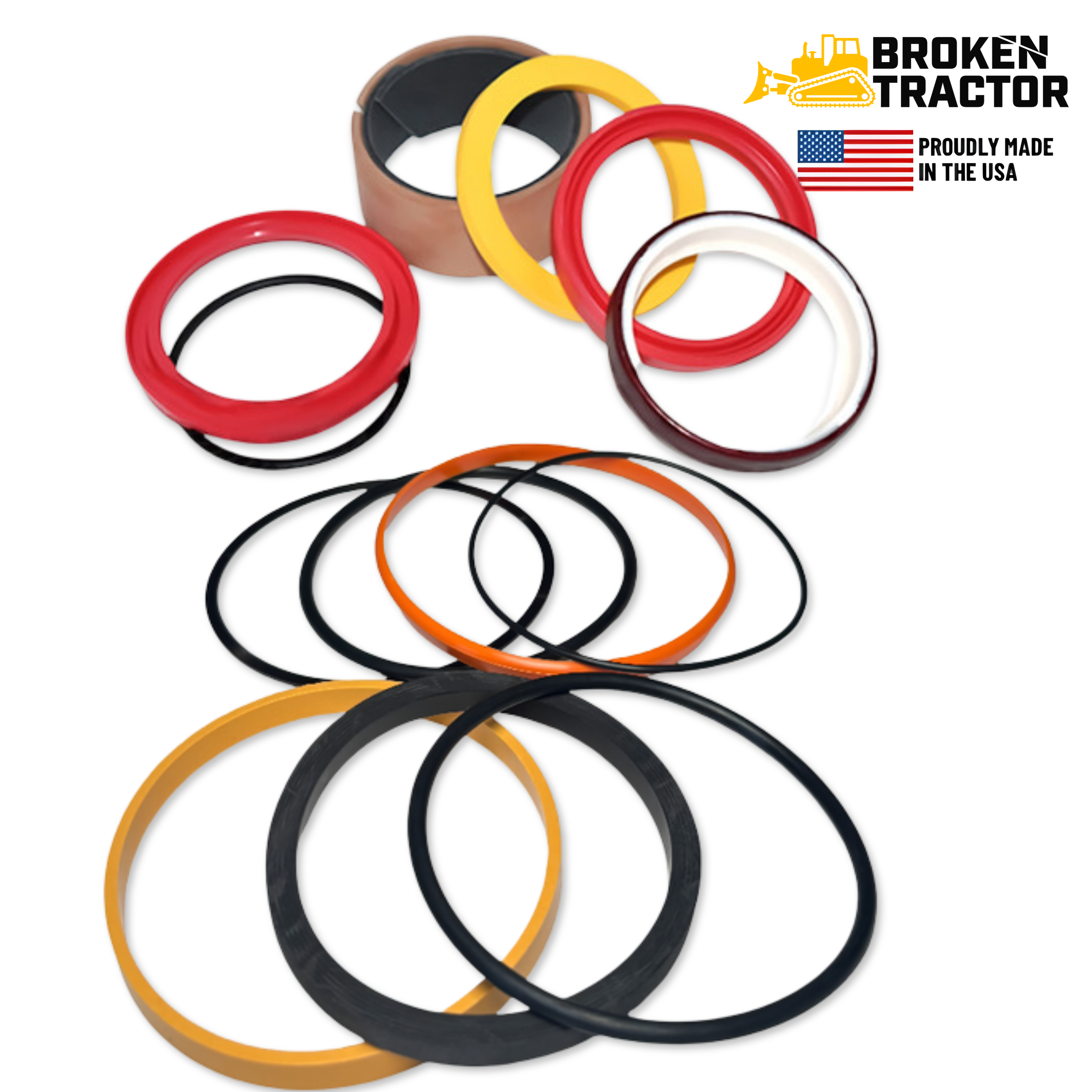 リアピース 車検対応/JATA-10160061 Stabilizer Cylinder Seal Kit | Broken Tractor | AHC11111