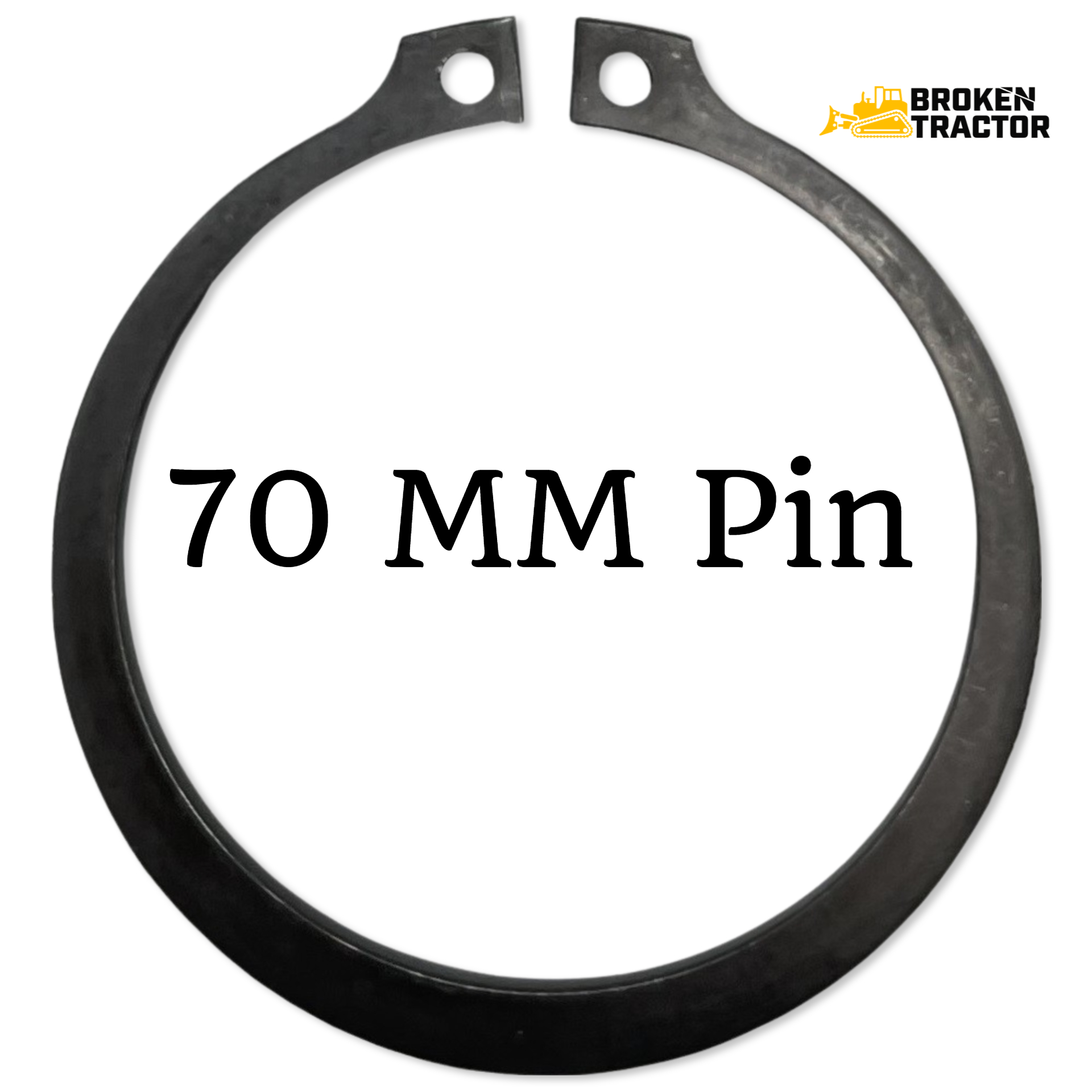 Case Backhoe 70mm Snap Ring -- 800-40070 | Broken Tractor