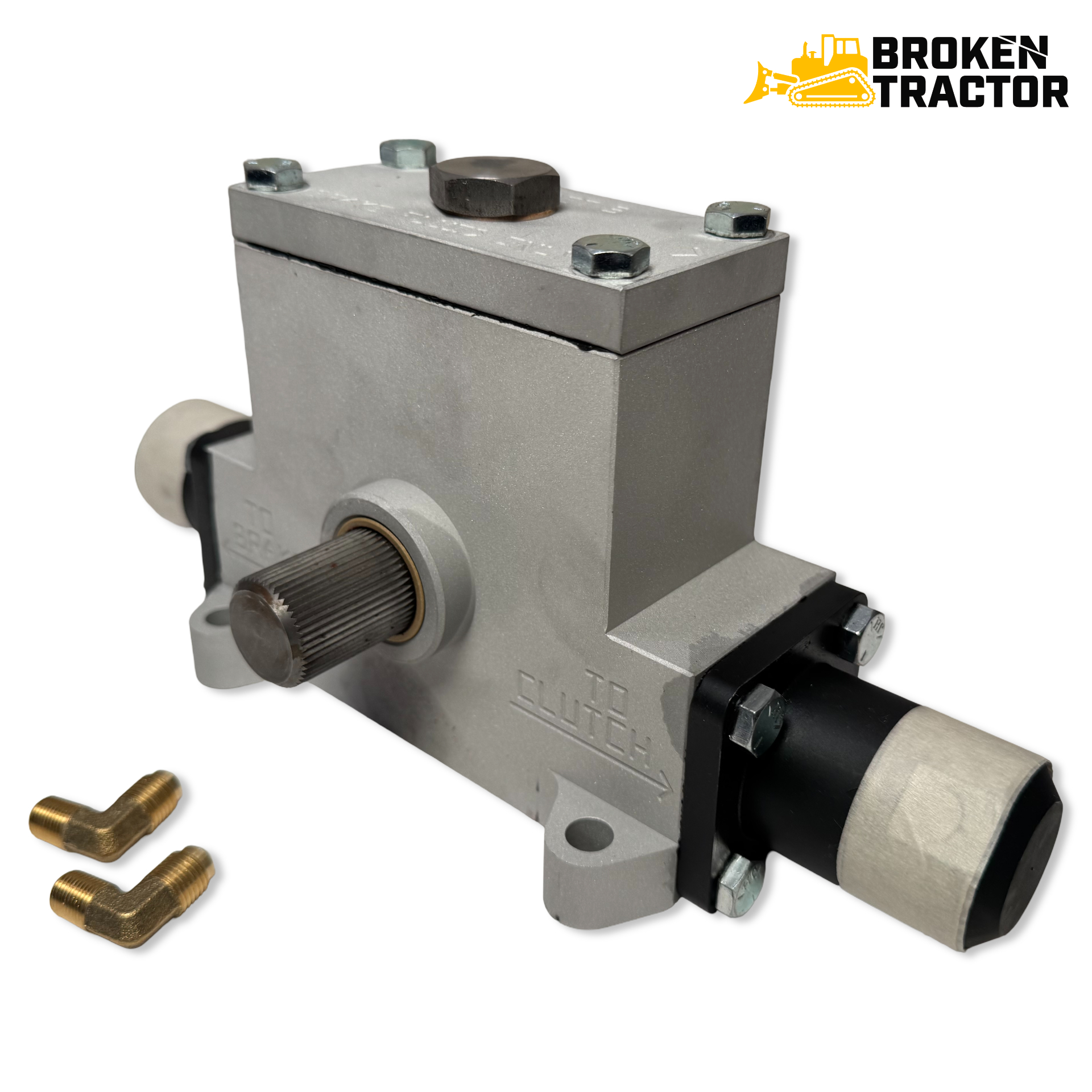 Case Dozer Winch Control Valve | Broken Tractor | D37655, D8